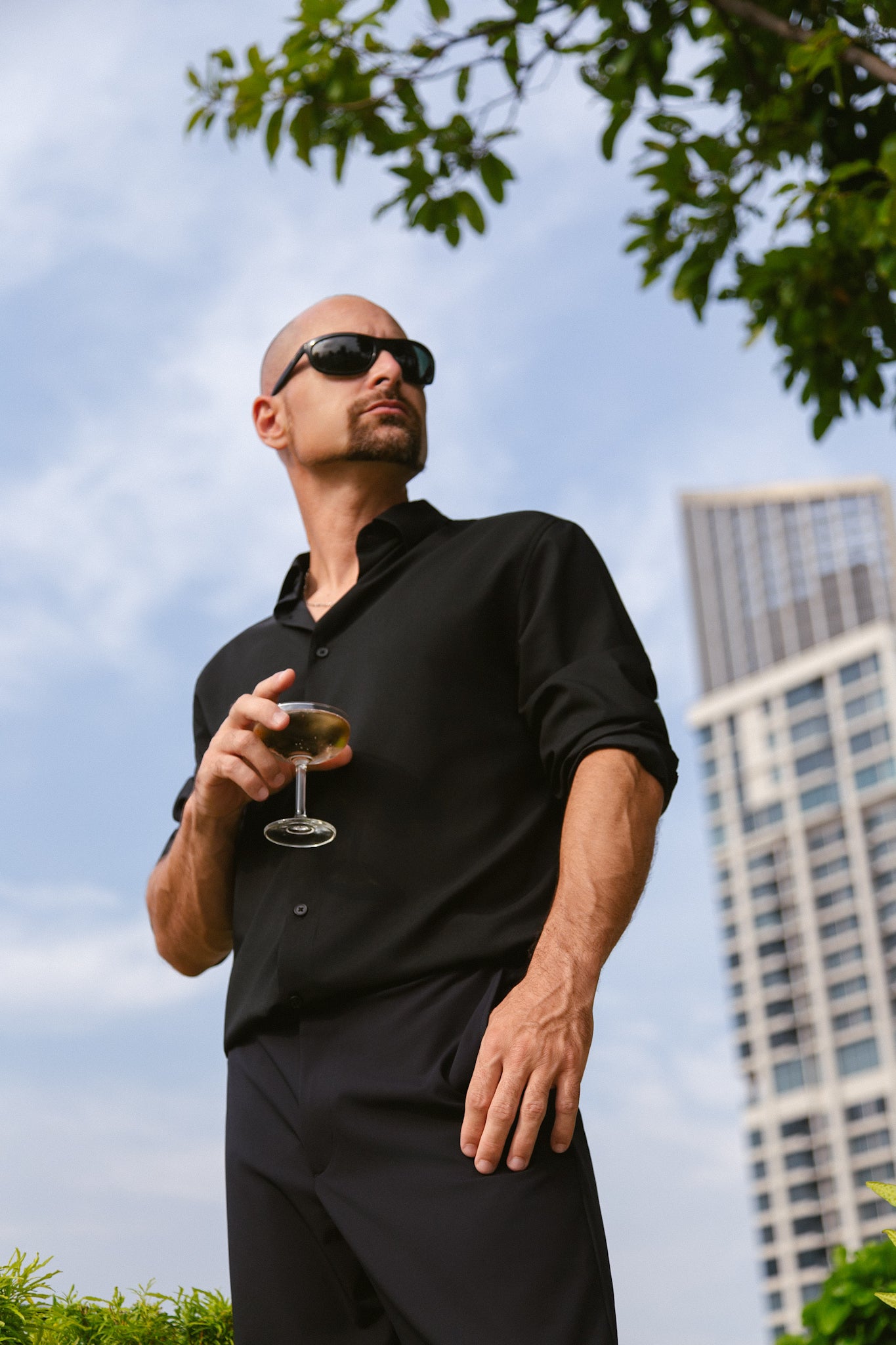 A man in Bangkok