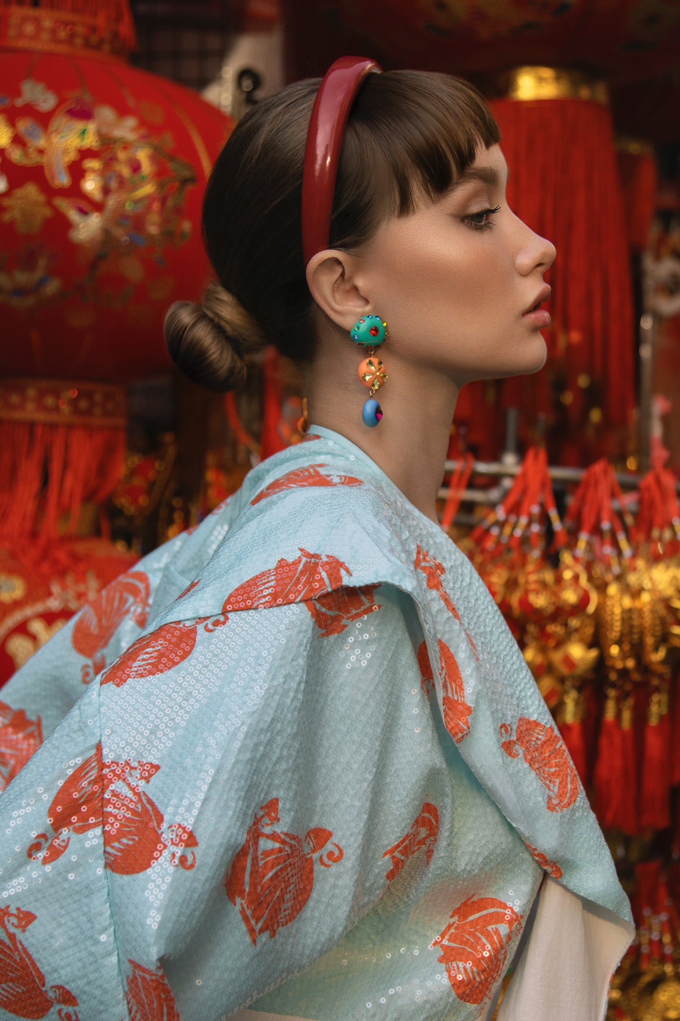 Bangkok Chinatown Model Photoshoot by Photographer Nadya Shell